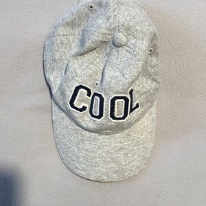 Carters Gray 'Cool' Baseball Cap